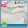 Style satin blanc 50% coton 50% polyester Tissu pour la literie